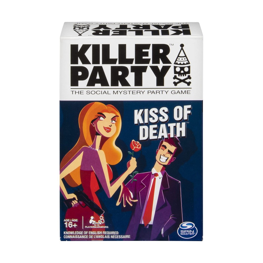 Killer Party - Kiss of Death, The Social Mystery Party Game for Ages 16 and Up Killer Party - Kiss of Death, The Social Mystery Party Game for Ages 16 and Up