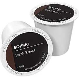 Amazon Brand - Solimo Dark Roast Coffee Pods, Compatible with Keurig 2.0 K-Cup Brewers 100 Count(Pack of 1) Amazon Brand - Solimo Dark Roast Coffee Pods, Compatible with Keurig 2.0 K-Cup Brewers 100 Count(Pack of 1)