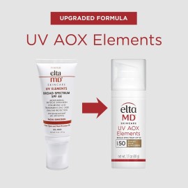 EltaMD UV AOX Elements Tinted Mineral Face Sunscreen Lotion, Tinted Moisturizer for Face SPF 50 with Antioxidants, For Dry Sensitive Skin 1.7 oz Pump EltaMD UV AOX Elements Tinted Mineral Face Sunscreen Lotion, Tinted Moisturizer for Face SPF 50 with Antioxidants, For Dry Sensitive Skin 1.7 oz Pump