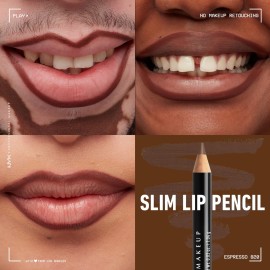 NYX PROFESSIONAL MAKEUP Slim Lip Pencil, Long-Lasting Creamy Lip Liner - Espresso NYX PROFESSIONAL MAKEUP Slim Lip Pencil, Long-Lasting Creamy Lip Liner - Espresso