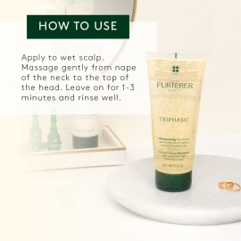 Rene Furterer Triphasic Thickening Shampo, Thinning Hair - Scalp Nutrition 6.7 fl oz. Rene Furterer Triphasic Thickening Shampo, Thinning Hair - Scalp Nutrition 6.7 fl oz.