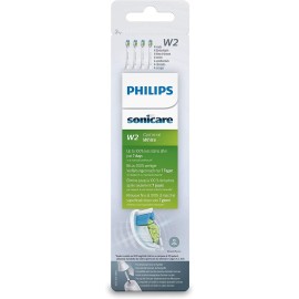 Philips Genuine Sonicare White Replacement Brush Heads, Pack of 4 Philips Genuine Sonicare White Replacement Brush Heads, Pack of 4