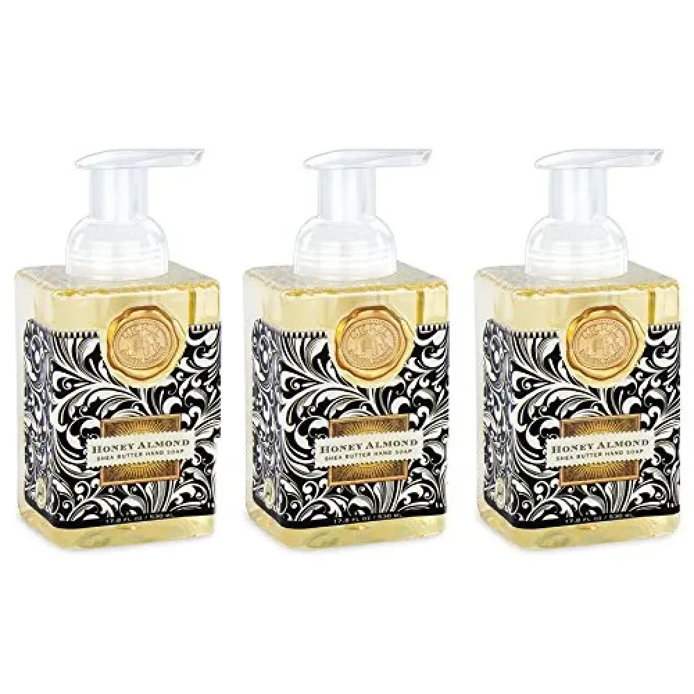 Michel Design Works Foaming Hand Soap, 17.8-Ounce, Honey Almond - 3-PACK Michel Design Works Foaming Hand Soap, 17.8-Ounce, Honey Almond - 3-PACK
