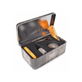 Viking Revolution Beard Care Kit for Men - Kit includes 100% Boar Beard Brush, Wooden Comb, Beard Balm, Beard Oil, Beard & Mustache Scissors in a Metal Box Viking Revolution Beard Care Kit for Men - Kit includes 100% Boar Beard Brush, Wooden Comb, Beard Balm, Beard Oil, Beard & Mustache Scissors in a Metal Box