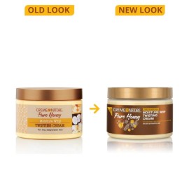 Creme Of Nature, Curl Cream for Curly Hair, Pure Honey Moisture Whip Twisting Cream for Dry Dehydrated Hair, 11.5 Fl Oz Creme Of Nature, Curl Cream for Curly Hair, Pure Honey Moisture Whip Twisting Cream for Dry Dehydrated Hair, 11.5 Fl Oz