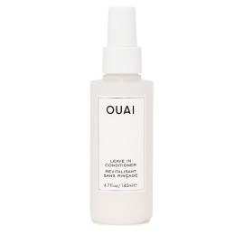 OUAI Leave In Conditioner & Heat Protectant Spray - Prime Hair for Style, Smooth Flyaways, Add Shine and Use as Detangling Spray - No Parabens, Sulfates or Phthalates (4.7 oz)