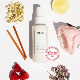 OUAI Leave In Conditioner & Heat Protectant Spray - Prime Hair for Style, Smooth Flyaways, Add Shine and Use as Detangling Spray - No Parabens, Sulfates or Phthalates (4.7 oz) OUAI Leave In Conditioner & Heat Protectant Spray - Prime Hair for Style, Smooth Flyaways, Add Shine and Use as Detangling Spray - No Parabens, Sulfates or Phthalates (4.7 oz)