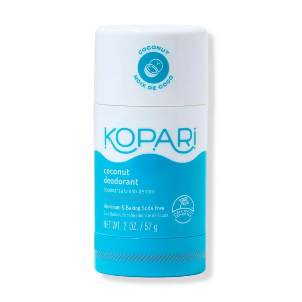Kopari Aluminum Free Coconut Deodorant, Non Toxic & Clean Plant-Based, No Aluminum, Parabens or Baking Soda, Long Lasting Protection, Original 2 oz Kopari Aluminum Free Coconut Deodorant, Non Toxic & Clean Plant-Based, No Aluminum, Parabens or Baking Soda, Long Lasting Protection, Original 2 oz