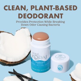 Kopari Aluminum Free Coconut Deodorant, Non Toxic & Clean Plant-Based, No Aluminum, Parabens or Baking Soda, Long Lasting Protection, Original 2 oz Kopari Aluminum Free Coconut Deodorant, Non Toxic & Clean Plant-Based, No Aluminum, Parabens or Baking Soda, Long Lasting Protection, Original 2 oz