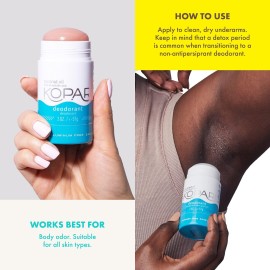 Kopari Aluminum Free Coconut Deodorant, Non Toxic & Clean Plant-Based, No Aluminum, Parabens or Baking Soda, Long Lasting Protection, Original 2 oz Kopari Aluminum Free Coconut Deodorant, Non Toxic & Clean Plant-Based, No Aluminum, Parabens or Baking Soda, Long Lasting Protection, Original 2 oz