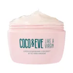 Coco & Eve Like a Virgin Hair Masque - Coconut & Fig Hair Mask for Dry Damaged hair with Shea Butter & Argan Oil for Hair Repair & Hydration | Deep Conditioning Mask Hair Treatment (212 ml)