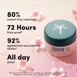 Coco & Eve Like a Virgin Hair Masque - Coconut & Fig Hair Mask for Dry Damaged hair with Shea Butter & Argan Oil for Hair Repair & Hydration | Deep Conditioning Mask Hair Treatment (212 ml) Coco & Eve Like a Virgin Hair Masque - Coconut & Fig Hair Mask for Dry Damaged hair with Shea Butter & Argan Oil for Hair Repair & Hydration | Deep Conditioning Mask Hair Treatment (212 ml)