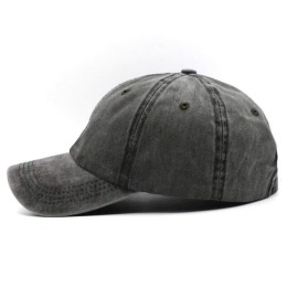Unisex Vintage Washed Distressed Baseball Cap Twill Adjustable Dad Hat,G-black,One Size Unisex Vintage Washed Distressed Baseball Cap Twill Adjustable Dad Hat,G-black,One Size
