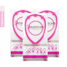 Dreamlover Wig Head Stand, Wig Holder, Hot Pink, 3 Packs Dreamlover Wig Head Stand, Wig Holder, Hot Pink, 3 Packs