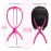 Dreamlover Wig Head Stand, Wig Holder, Hot Pink, 3 Packs