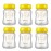 Max Strength Pro Breastmilk Bottles 6pc Set with Leak Proof Lids, 6.oz 180ml Reusable Wide Neck Bottles Best for Breast Milk Collection & Storage Solution, BPA Free, Fits Spectra & Avent Models