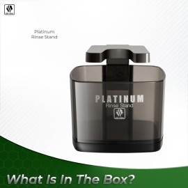 SKULL SHAVER - Platinum Rinse Stand - Ultimate Cleaning Solution for Pitbull & Butterfly Shavers SKULL SHAVER - Platinum Rinse Stand - Ultimate Cleaning Solution for Pitbull & Butterfly Shavers