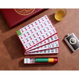 Mose Cafolo Chinese Mahjong Set X-Large 146 Numbered Melamine 1.5 Large Size Tile with Carrying Travel Case, English Manual, Pro Complete Mahjongg Game Set (Majiang, Mah Jongg) Mose Cafolo Chinese Mahjong Set X-Large 146 Numbered Melamine 1.5 Large Size Tile with Carrying Travel Case, English Manual, Pro Complete Mahjongg Game Set (Majiang, Mah Jongg)