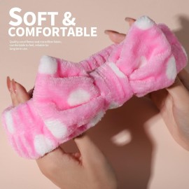 Teenitor Makeup Headband, Spa Headband, Bow Headbands, Headbands for Washing Face,Makeup, Shower Spa, Microfiber Headband for Girls Women Gift, 5 pcs Teenitor Makeup Headband, Spa Headband, Bow Headbands, Headbands for Washing Face,Makeup, Shower Spa, Microfiber Headband for Girls Women Gift, 5 pcs