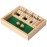 Wooden 12 Shut The Box Game - Small Travel Set - Simple funny Family, party board game