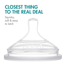 Boon Nursh Silicone Baby Bottle Nipples - Bottle Nipples for Boon Nursh Baby Bottles - Baby Bottle-Feeding Supplies - Fast Flow Baby Bottle Nipples - 3 Count Boon Nursh Silicone Baby Bottle Nipples - Bottle Nipples for Boon Nursh Baby Bottles - Baby Bottle-Feeding Supplies - Fast Flow Baby Bottle Nipples - 3 Count