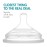 Boon Nursh Silicone Baby Bottle Nipples - Bottle Nipples for Boon Nursh Baby Bottles - Baby Bottle-Feeding Supplies - Fast Flow Baby Bottle Nipples - 3 Count