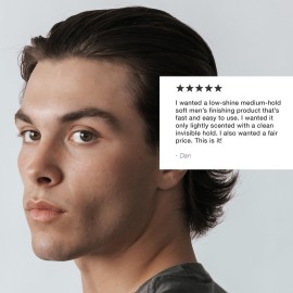 CRVFT Gel Pomade 4oz | High Shine/Medium Hold | Water Based/Water Soluble | Ideal For Short/Medium Thin/Thick Hair | For A Clean Cut Look | Mens Styling Product [Clear], Stylist Approved [Scented]