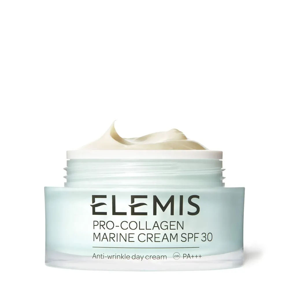 ELEMIS Pro-Collagen Marine Cream SPF 30, Lightweight Anti-Wrinkle Daily Facial Moisturizer, Collagen Face Cream ELEMIS Pro-Collagen Marine Cream SPF 30, Lightweight Anti-Wrinkle Daily Facial Moisturizer, Collagen Face Cream
