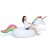 Jasonwell Big Inflatable Unicorn Pool Float Floatie Ride On with Fast Valves Large Rideable Blow Up Summer Beach Swimming Pool Party Lounge Raft Decorations Toys for Kids Adults