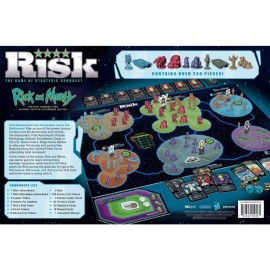 USAopoly, Inc. Risk Rick and Morty Risk Game | Based on The Popular Adult Swim TV Show Rick & Morty | Official Rick and Morty Merchandise | Classic Risk Board Game Themed for Rick Morty Series USAopoly, Inc. Risk Rick and Morty Risk Game | Based on The Popular Adult Swim TV Show Rick & Morty | Official Rick and Morty Merchandise | Classic Risk Board Game Themed for Rick Morty Series