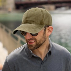 Edoneery Men Women Baseball Cap-Low Profile Adjustable Washed Cotton Golf Dad Hat