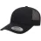 Yupoong Men\'s YP Classics Retro Trucker Hat, Black, One Size