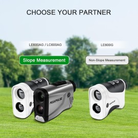 PEAKPULSE Golf Laser Rangefinder for Golf Range Finder Distance Finder with Slope Mode, Flag Pole Locking VibrationFast Focus System