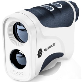 PEAKPULSE Golf Laser Rangefinder for Golf Range Finder Distance Finder with Slope Mode, Flag Pole Locking VibrationFast Focus System
