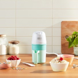 DASH My Pint Ice Cream Maker Machine (Aqua): Multi-Purpose Soft Serve Ice Cream Machine for Homemade Gelato, Sorbet, Frozen Yogurt, Includes Mixing Spoon, Easy to Clean and Store DASH My Pint Ice Cream Maker Machine (Aqua): Multi-Purpose Soft Serve Ice Cream Machine for Homemade Gelato, Sorbet, Frozen Yogurt, Includes Mixing Spoon, Easy to Clean and Store