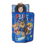 Paw Patrol We\'re A Team Toddler Nap-Mat Set - Includes Pillow and Plush Blanket - Great for Girls or Boys Napping During Daycare or Preschool - Fits Toddlers