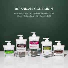 Advanced Clinicals Manuka Honey Body Cream For Women & Men | Body Butter Lotion For Extremely Dry Skin | Collagen Cream | Skincare Moisturizer Hydrating Balm Improves Look Of Aging Skin, 16 Ounce Advanced Clinicals Manuka Honey Body Cream For Women & Men | Body Butter Lotion For Extremely Dry Skin | Collagen Cream | Skincare Moisturizer Hydrating Balm Improves Look Of Aging Skin, 16 Ounce