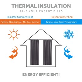 RYB HOME Short Curtains Gray Half Window Curtains for Bedroom, Privacy Curtain Tiers for Windows, Energy Saving Drapes for Bathroom Shades, Wide 42 x Long 36 inches per Panel, Grey, Set of 2 RYB HOME Short Curtains Gray Half Window Curtains for Bedroom, Privacy Curtain Tiers for Windows, Energy Saving Drapes for Bathroom Shades, Wide 42 x Long 36 inches per Panel, Grey, Set of 2