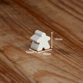 100 Wooden Meeples, Family Games Accessories - Multi-Color Board Game Tokens Ideal for Sorting, Counting, Classrooms, Replacement Pieces 100 Wooden Meeples, Family Games Accessories - Multi-Color Board Game Tokens Ideal for Sorting, Counting, Classrooms, Replacement Pieces