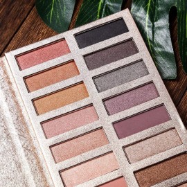 UCANBE 20 Colors Nude Eyeshadow Palette, High Pigmented Shimmer Matte Metallic Eye Shadow Pallets, Long Lasting Blendable Neutral Smokey Warm Bronze Eye Makeup UCANBE 20 Colors Nude Eyeshadow Palette, High Pigmented Shimmer Matte Metallic Eye Shadow Pallets, Long Lasting Blendable Neutral Smokey Warm Bronze Eye Makeup