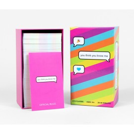 You Think You Know Me - Conversation Card Game with 500 Questions | Fun Icebreaker & Relationship Game for Couples, Friends & Families | Party, Date Night & Gift Idea | Ages 14+ | 2-10 Players
