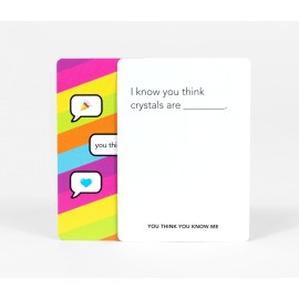 You Think You Know Me - Conversation Card Game with 500 Questions | Fun Icebreaker & Relationship Game for Couples, Friends & Families | Party, Date Night & Gift Idea | Ages 14+ | 2-10 Players