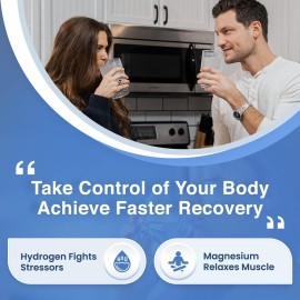 Rejuvenation Molecular Hydrogen Tablets with Magnesium: Highest Dose and Concentration, Supports Gut, Liver, Brain, Cardiovascular, Mitochondrial Health - Unflavored Rejuvenation Molecular Hydrogen Tablets with Magnesium: Highest Dose and Concentration, Supports Gut, Liver, Brain, Cardiovascular, Mitochondrial Health - Unflavored
