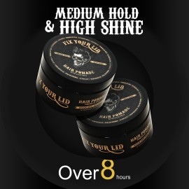 Fix Your Lid Hair Pomade for Men - Water Based Pomade with Medium Hold and High Shine - Match all Mens Hair Types & Styles - Easy To Wash Out - 3.75 Oz Fix Your Lid Hair Pomade for Men - Water Based Pomade with Medium Hold and High Shine - Match all Mens Hair Types & Styles - Easy To Wash Out - 3.75 Oz