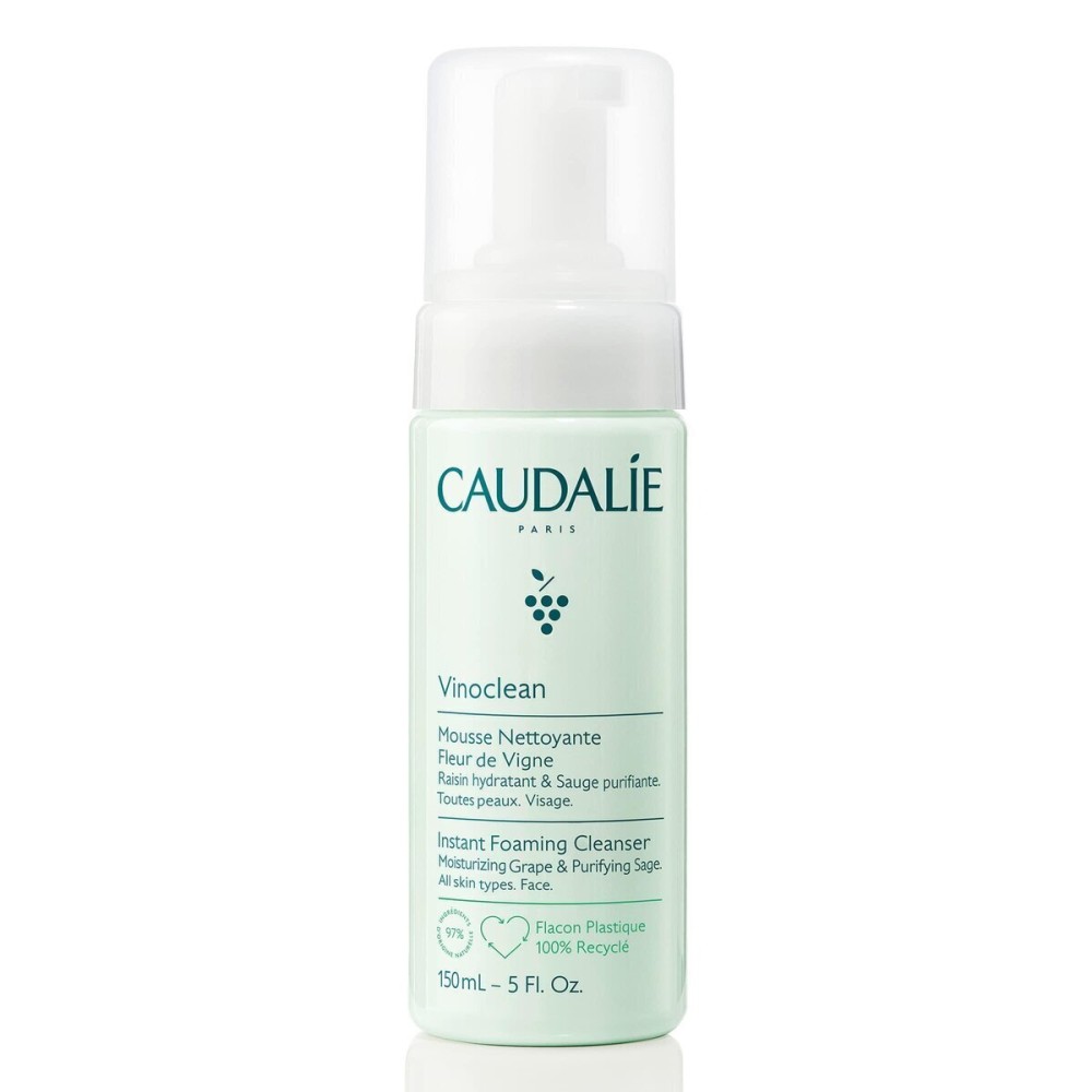 Caudalie Vinoclean Gentle Foaming Cleanser, Instant Foaming Cleanser, 150 mL