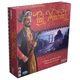 Taj Mahal Board Game - Master the Dance of Intrigue in India\'s Imperial Courts, Strategic Euro Classic Game for Kids & Adults, Ages 14+, 2-5 Players, 60 Minute Playtime, Made by Z-Man Games