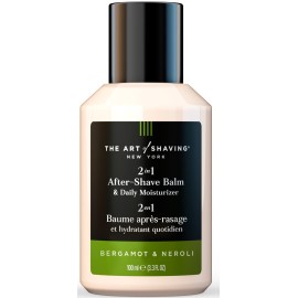 The Art of Shaving Bergamot & Neroli 2 in 1 After-Shave Balm & Daily Moisturizer for Men - Provides 8 hours of Restorative Hydration - Clinically Tested for Sensitive Skin - 3.3 oz