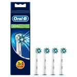 Oral B Cross Action Replacement Electric Toothbrush Heads x4