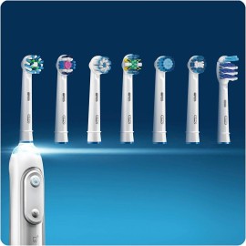 Oral B Cross Action Replacement Electric Toothbrush Heads x4 Oral B Cross Action Replacement Electric Toothbrush Heads x4