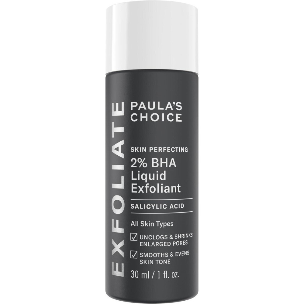 Paula\'s Choice Skin Perfecting 2% BHA Liquid Salicylic Acid Exfoliant, Gentle Facial Exfoliator for Blackheads, Large Pores, Wrinkles & Fine Lines, Travel Size, 1 Fluid Ounce Paula\'s Choice Skin Perfecting 2% BHA Liquid Salicylic Acid Exfoliant, Gentle Facial Exfoliator for Blackheads, Large Pores, Wrinkles & Fine Lines, Travel Size, 1 Fluid Ounce
